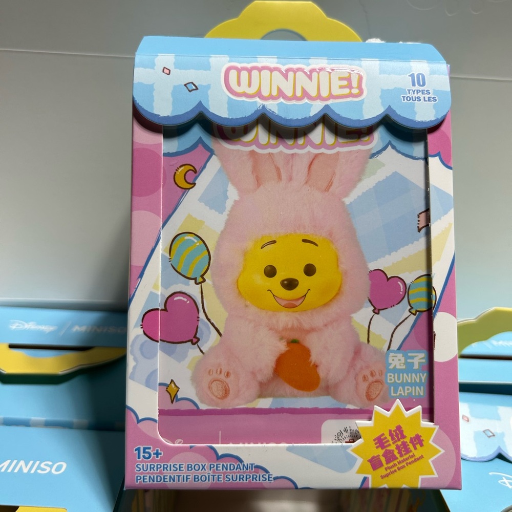 Miniso Winnie the Pooh Bunny Authentic Confirmed Blind Box
